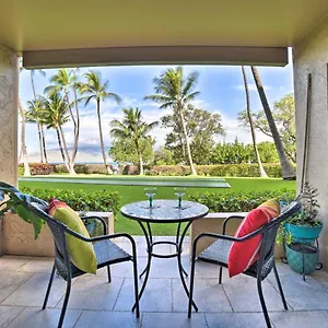 Ocean-view With Lanai Steps To Beach! Apartment Kihei